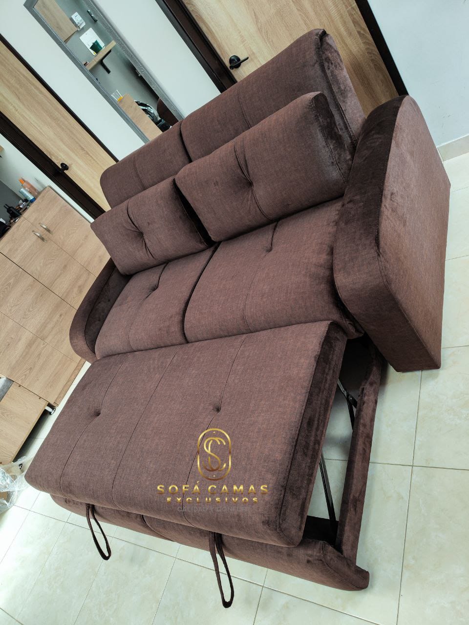 Sofá cama Ciclon Brazo De Diamante de Sofá Camas Exclusivos - foto 2