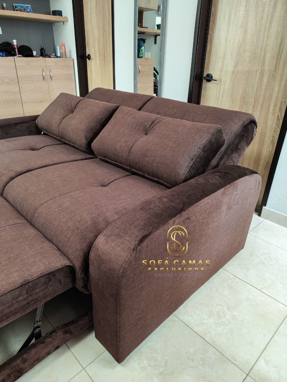 Sofá cama Ciclon Brazo De Diamante de Sofá Camas Exclusivos - foto 4