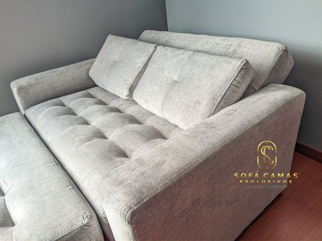 Sofá cama Cuadrado Con Cojines de Sofá Camas Exclusivos - foto 3