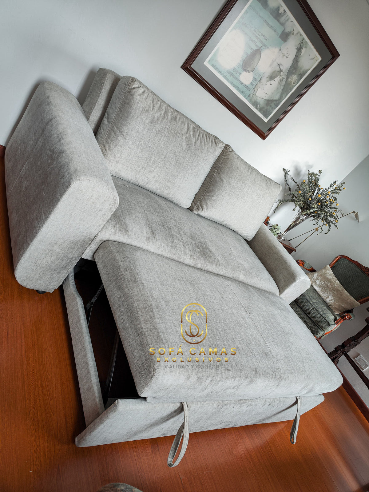 Sofá cama Diamante Brazo De Ciclon de Sofá Camas Exclusivos - foto 2