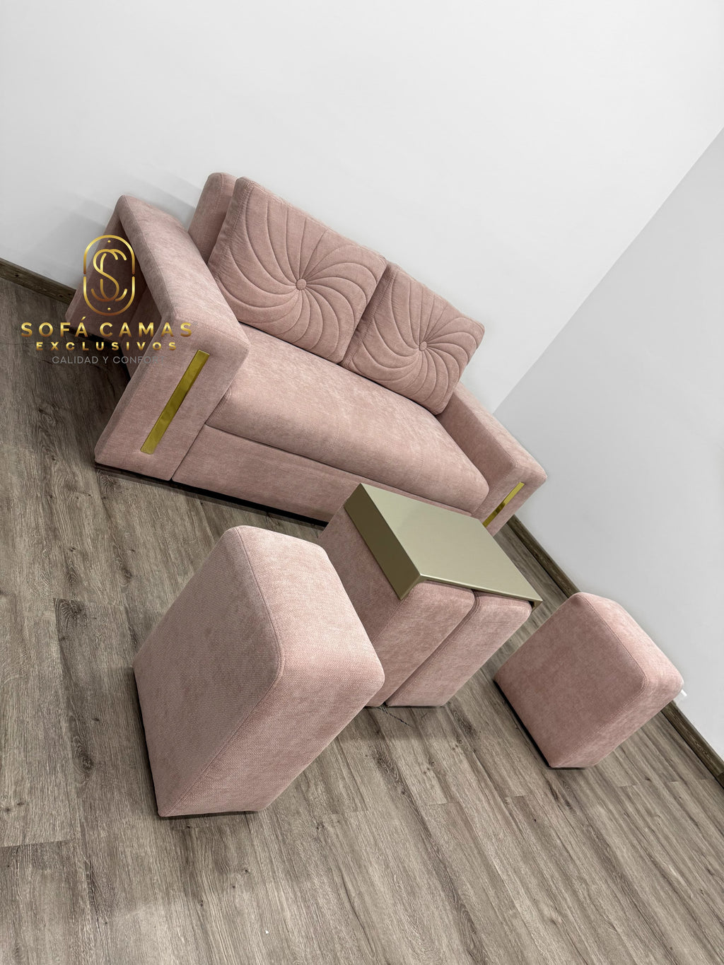 Sofá cama Luxury Liso de Sofá Camas Exclusivos - foto 2