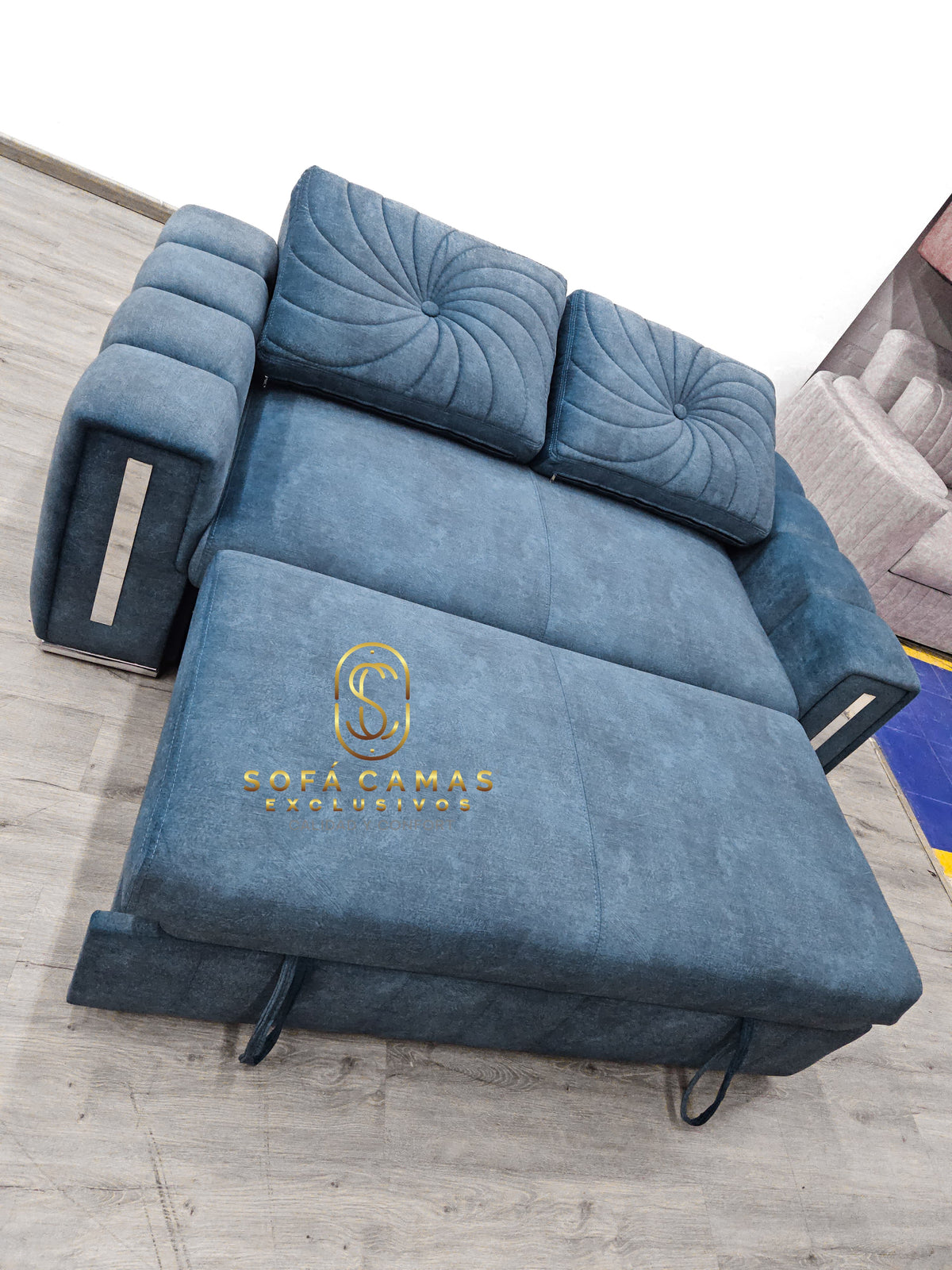 Sofá cama Luxury Cromado de Sofá Camas Exclusivos - foto 3