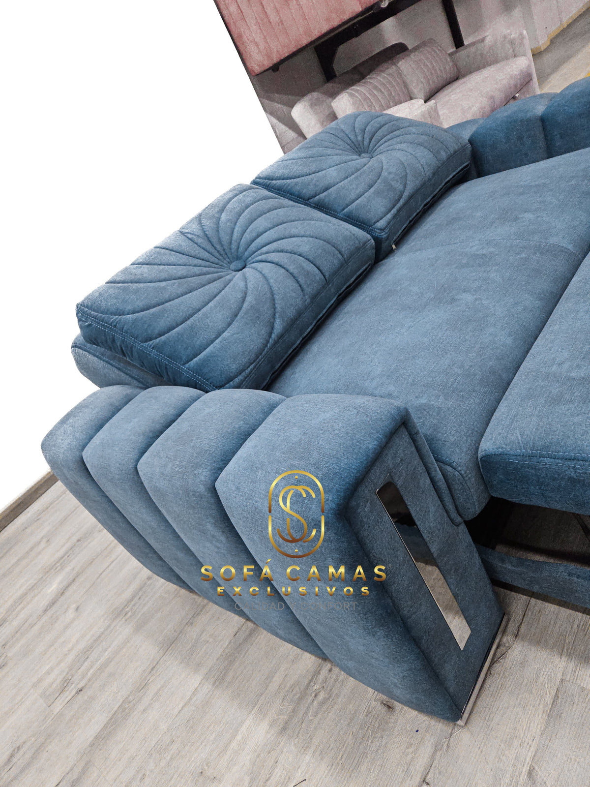 Sofá cama Luxury Cromado de Sofá Camas Exclusivos - foto 5