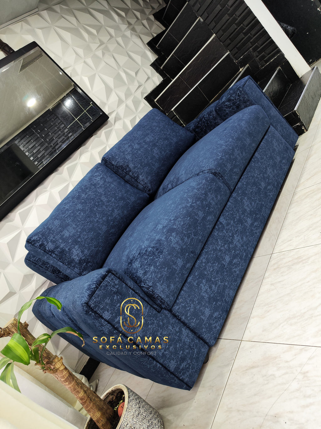 Sofá cama Rubi 2 Puestos de Sofá Camas Exclusivos - vista principal